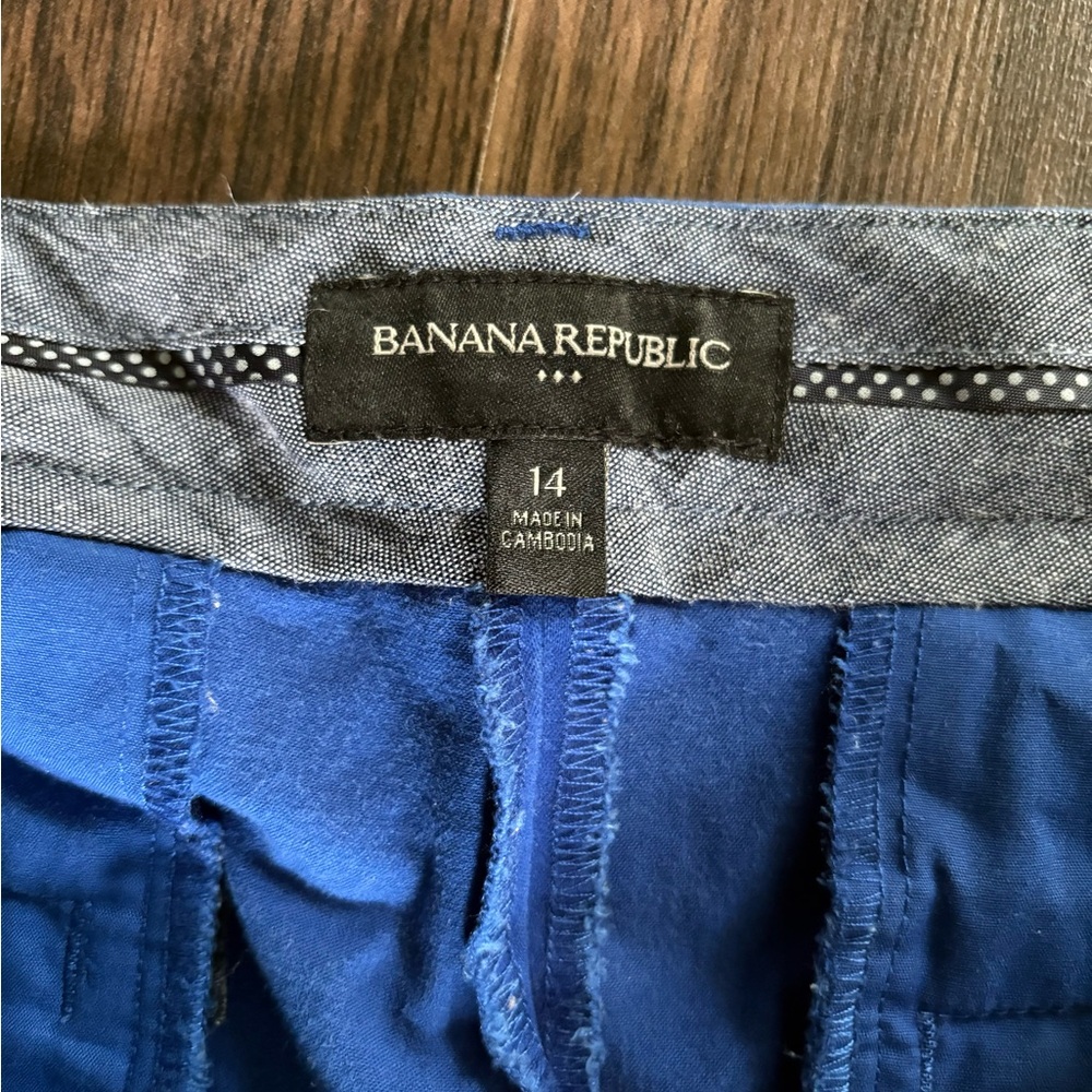 Banana Republic Vibrant Blue Women's Shorts - Picture 3 of 4